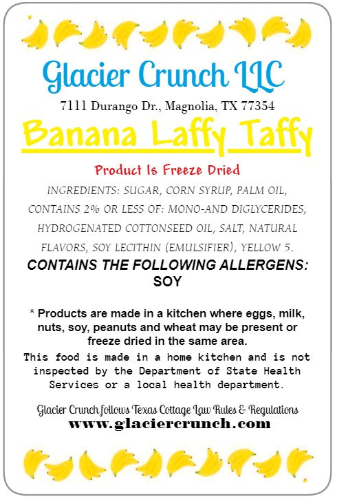 Laff-O-Taff Banana Crunch 2.5 oz.