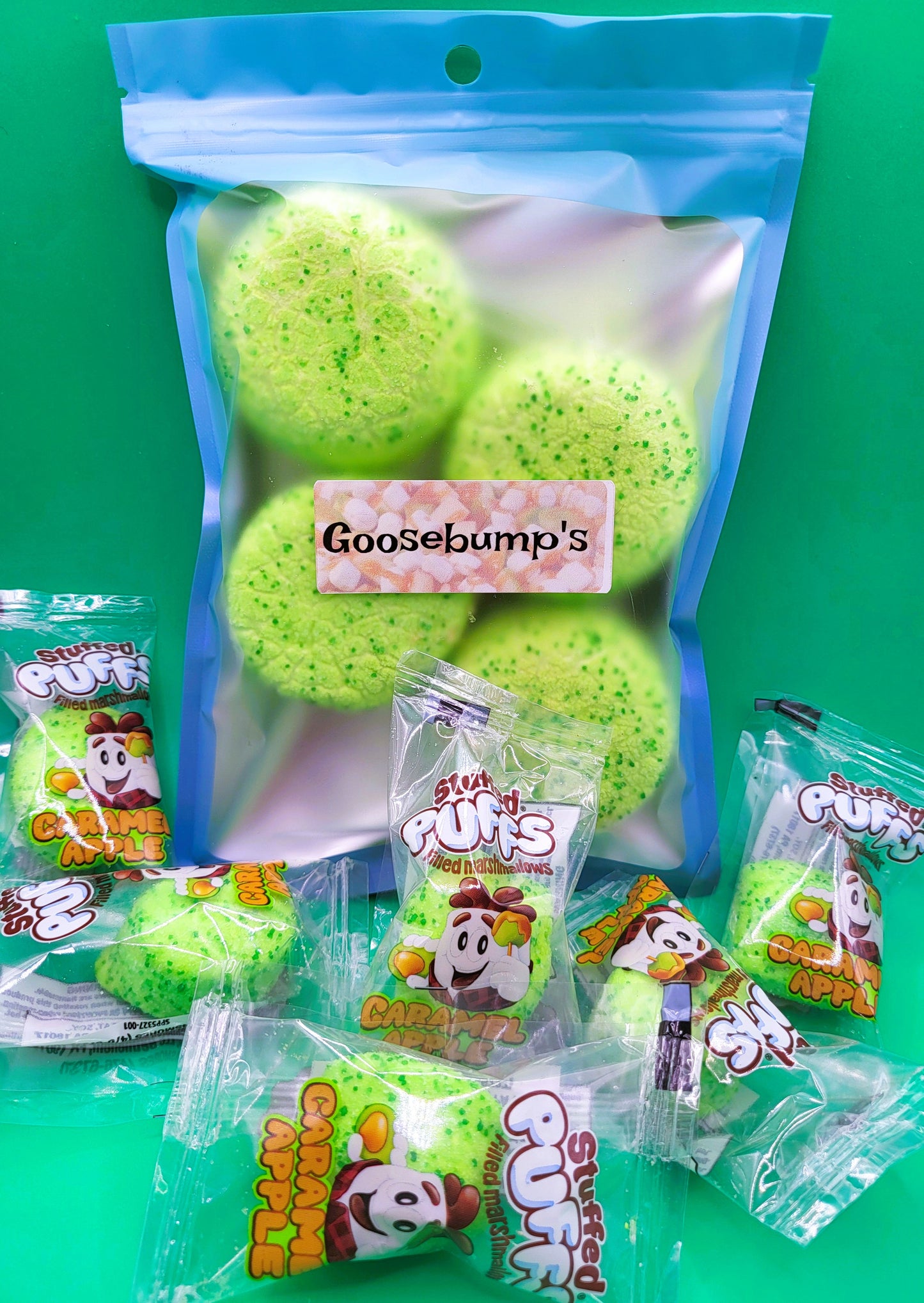 Goosebumps Caramel Apple Marshmallows